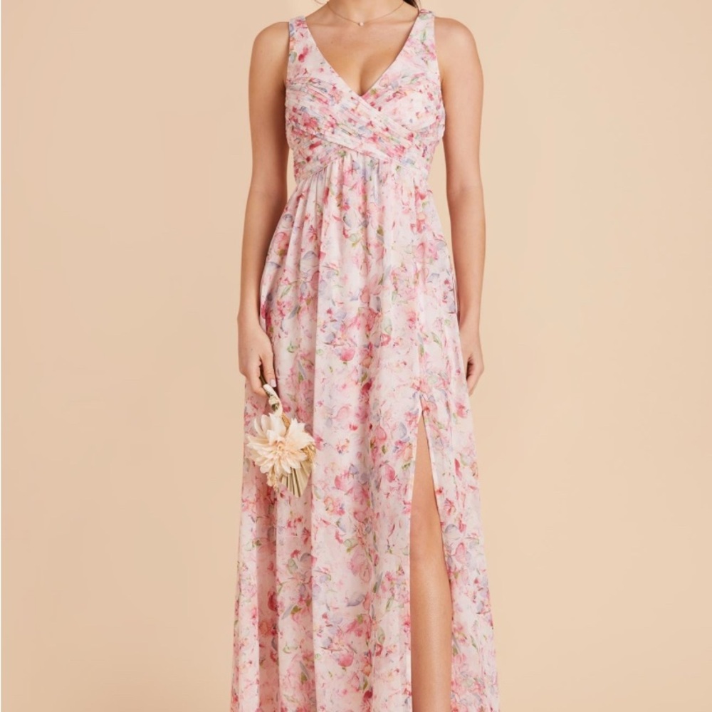 Birdy Grey Floral Blush Maxi Dress